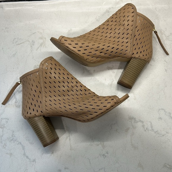 Dune London Jonah Womens Leather Open Toe Ankle Boot Sz 39 US 8 - Picture 12 of 16